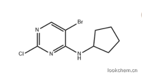 5-溴-2-氯-N-环戊胺嘧啶-4胺